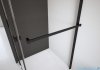 Radaway Essenza 8 Black Dwj drzwi wnękowe 80cm prawe czarny mat/szkło przejrzyste 10480512-01-01R/10460237-54-01R